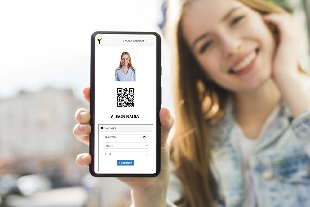Gestion d'accès par Carte, Bracelet, Port clés, Code QR, Espace Membre